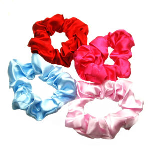 GUMKI DO WŁOSÓW OZDOBNE SCRUNCHIE (4 SZTUKI)                                                                    0176-527