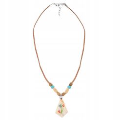 KOMPLET BIŻUTERII WISIOR Z KOLCZYKAMI                                                                           0617-1004