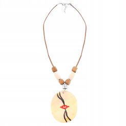 KOMPLET BIŻUTERII WISIOR Z KOLCZYKAMI                                                                       0617-1003