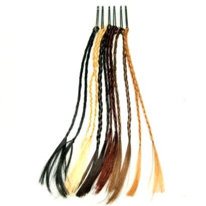 SYNTETYCZNE WŁOSY NA WSUWCE 12 SZTUK (0172/C)