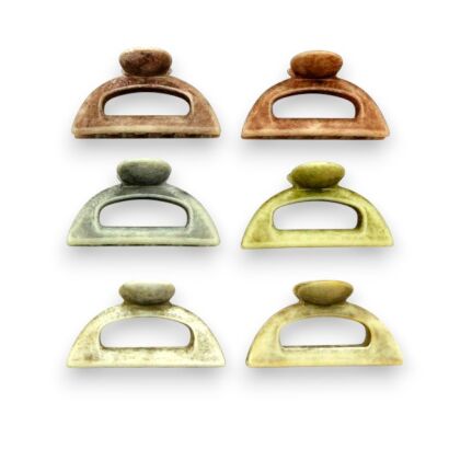 SZCZĘKI DO WŁOSÓW ŚREDNIE 12 SZTUK                                                                       (9377 SA)