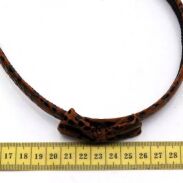 OPASKI DO WŁOSÓW KOKARDKI BRĄZOWE PANTERKA 3 SZTUKI (0882 SA) - 4