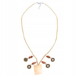 KOMPLET BIŻUTERII WISIOR Z KOLCZYKAMI                                                                       0617-1002