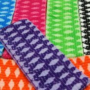 OPASKI NA GŁOWĘ ELASTYCZNE KOLOROWE 6 SZTUK 6 cm 0193-13 - 3