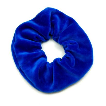 GUMKA DO WŁOSÓW WELUR  SCRUNCHIE MODRAK PRODUKT POLSKI 0103-MD