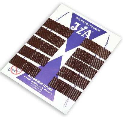 WSUWKA BRĄZOWA KARBOWANA BEZ KULKI 6 CM 100 SZTUK     (216/100)