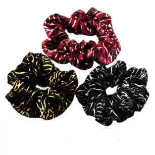 GUMKI WELUROWE OZDOBNE / SCRUNCHIE ( KPL.3 SZTUKI )                                                    0103-11